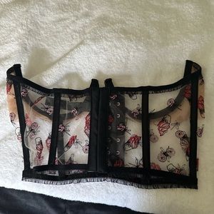 Victoria secret under bust corset